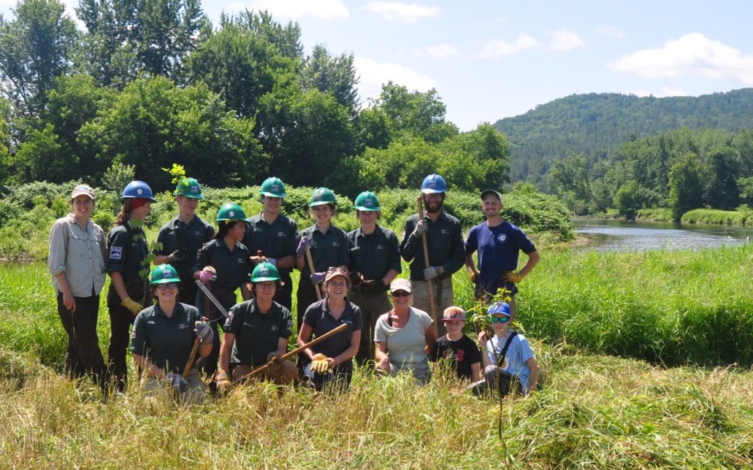 Restoration team at Goose Pond