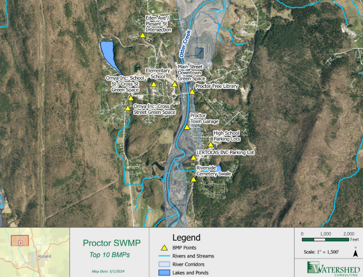 Proctor Stormwater Master Plan Addresses Water Quality Concerns Along Otter Creek